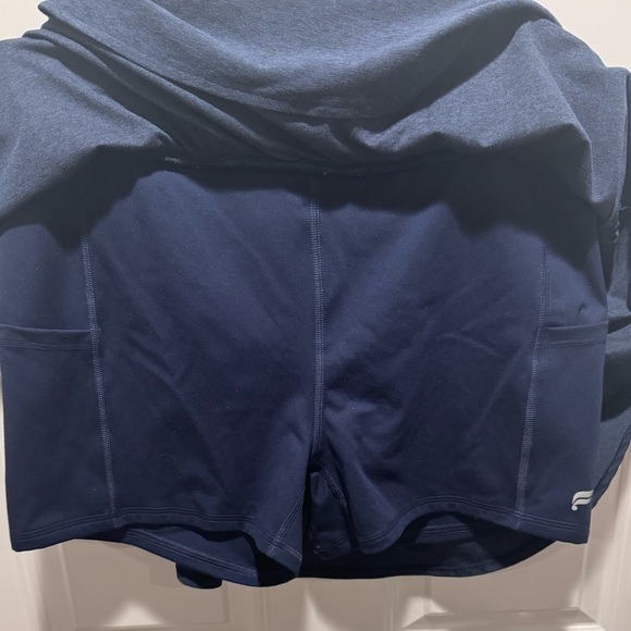 Fabletics Dark Blue Athletic Skort - Picture 3 of 4